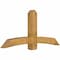 Ekena Millwork Bellingham Rough Sawn Timber Gable Bracket, Western Red Cedar, 72"W x 33"H x 6"D x 6"F, 11/12 Pitch GBW072X33X0606BEL00RWR - alternate 5
